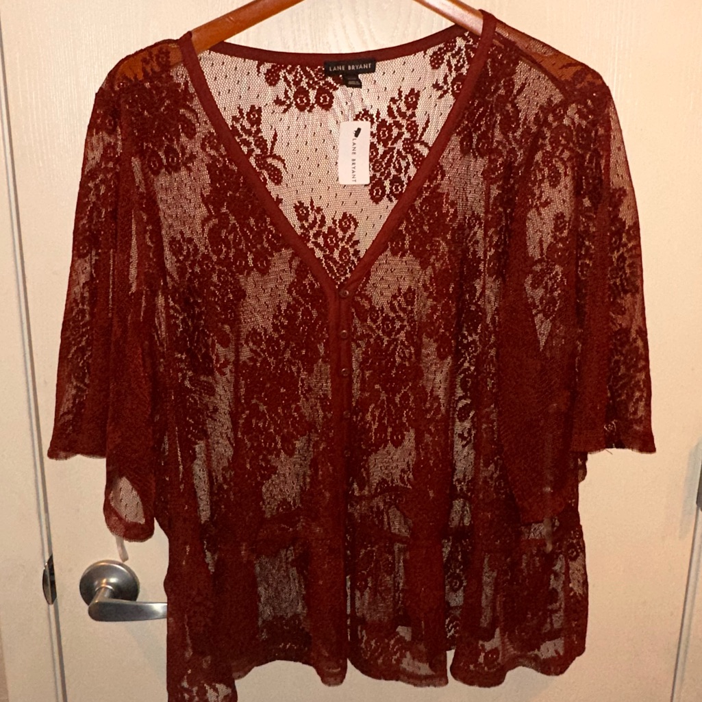 Nwt Lace Blouse